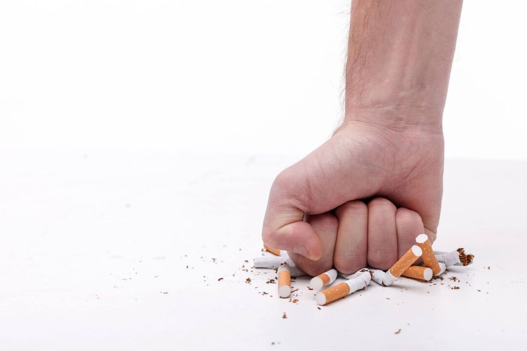 Refusal of cigarettes using the Nicode spray